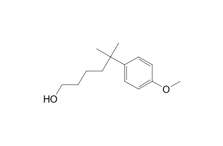 5-Methyl-5-(4-methoxyphenyl)-1-hexanol