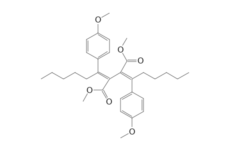 (E)and (Z)-7,8-Dimethoxycarbonyl-6,9-di(4-methoxyphenyl)-6,8-tetradecadiene