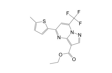 ethyl 5-(5-methyl-2-thienyl)-7-(trifluoromethyl)pyrazolo[1,5-a]pyrimidine-3-carboxylate
