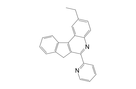 6-(Pyridin-2-yl)-2-ethyl-7H-indeno[2,1-c]quinoline