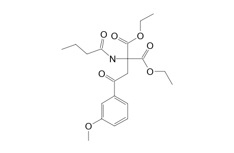 DIETHYL-2-[2-(3-METHOXYPHENYL)-2-OXOETHYL]-BUTYRAMIDO-MALONATE