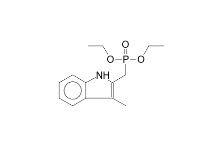 O,O-DIETHYL(3-METHYLINDOL-2-YLMETHYL)PHOSPHONATE