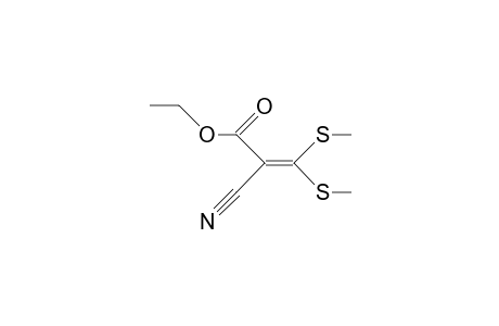 Ethyl 2-cyano-3,3-dimethylthio-acrylate