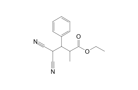 Ethyl syn-4,4-Dicyano-3-phenyl-2-methylbutyrate