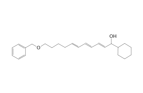 (2E,4E,6E)-11-Benzyloxy-1-cyclohexylundeca-2,4,6-trien-1-ol