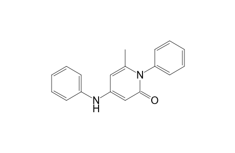 4-Anilino-6-methyl-1-phenyl-2-pyridinone