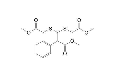 Methyl 3,3-Bis(methoxycarbonylmethylthio)-2-phenylpropionate