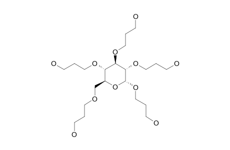 (3-HYDROXY-PROPYL)-2,3,4,6-TETRA-O-(3-HYDROXY-PROPYL)-ALPHA-D-GLUCOPYRANOSIDE