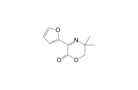 3-(2-Furyl)-5,5-dimethyl-5,6-dihydro[1,4]oxazin-2-one