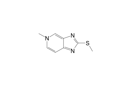 5-METHYL-2-METHYLTHIO-IMIDAZO-[4.5-C]-PYRIDINE
