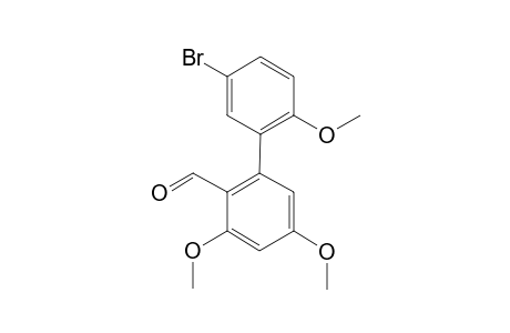2,4-DIMETHOXY-6-(5-BROMO-2-METHOXYPHENYL)-BENZALDEHYDE