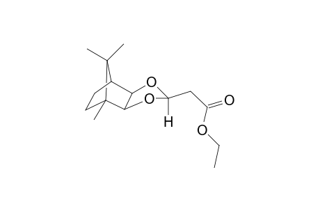 (1R,2S,4R,6S,7S)-4-(1'-Ethoxycarbonylmethylene)-1,10,10-trimethyl-3,5-dioxa-tricyclo[3.2.1.0(2,6)]decane