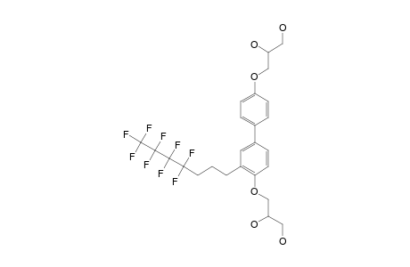 3-[4'-(2,3-DIHYDROXYPROPYLOXY)-3-(1H,1H,2H,2H,3H,3H-PERFLUOROHEPTYL)-BIPHENYL-4-YLOXY]-PROPANE-1,2-DIOL