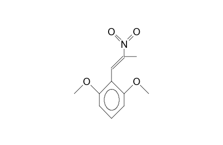 2,6-Dimethoxy-B-methyl-B-nitro-styrene