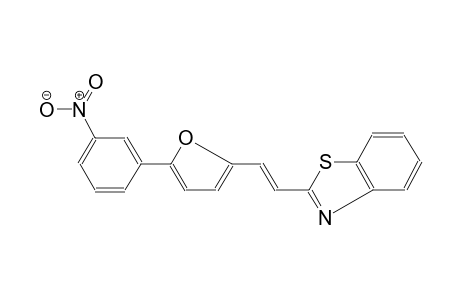 benzothiazole, 2-[(E)-2-[5-(3-nitrophenyl)-2-furanyl]ethenyl]-