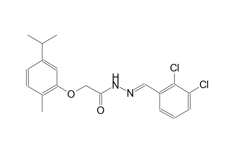 acetic acid, [2-methyl-5-(1-methylethyl)phenoxy]-, 2-[(E)-(2,3-dichlorophenyl)methylidene]hydrazide