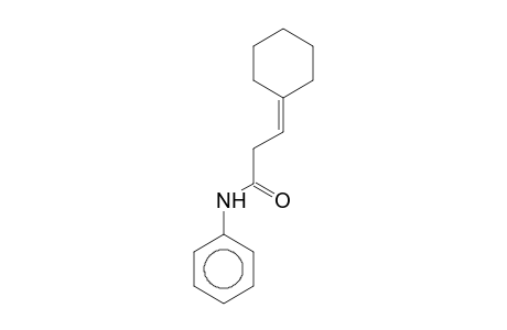 3-Cyclohexylidene-N-phenylpropanamide