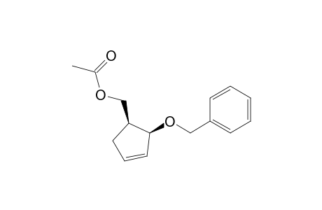 cis-( 2-Benzyloxycyclopent-3-enyl)methyl acetate