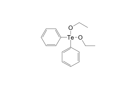 Tellurium, diethoxydiphenyl-, (T-4)-
