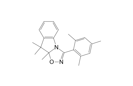 1,2,4-Oxadiazolo[4,5-a]indole, 9,9a-dihydro-9,9,9a-trimethyl-3-(2,4,6-trimethylphenyl)-