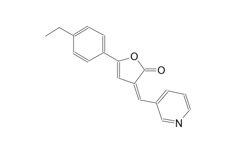 2(3H)-furanone, 5-(4-ethylphenyl)-3-(3-pyridinylmethylene)-, (3Z)-