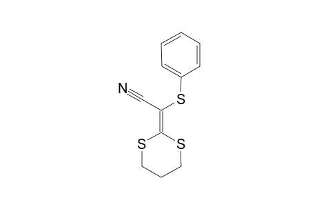 2-[(PHENYLTHIO-CYANO)-METHYLIDENE]-1,3-DITHIANE