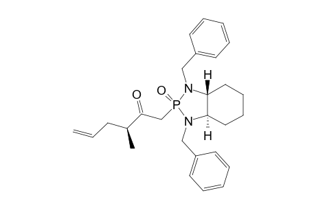 (R,S)-(3aI,7aI,3'Iu)-1,3-Dibenzyloctahydro-2-(3'-methyl-2'-oxo-5'-hexen-1-yl)-1,3,2-benzodiazaphosphole 2-Oxide