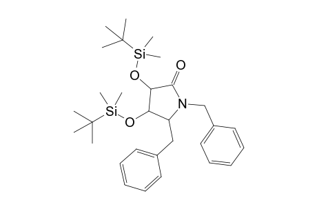 1,5-Dibenzyl-3,4-bis[(t-butyldimethylsilyl)oxy]-2-pyrrolidinone