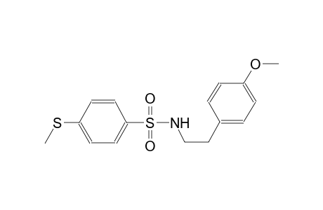 Benzenesulfonamide, N-[2-(4-methoxyphenyl)ethyl]-4-methylthio-
