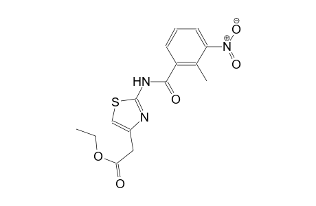ethyl {2-[(2-methyl-3-nitrobenzoyl)amino]-1,3-thiazol-4-yl}acetate