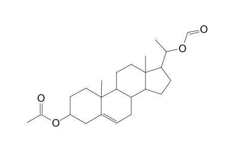 Perhydrocyclopenta[a]phenanthrene, 3-acetoxy-17-(1-formyloxyethyl)-13-methyl