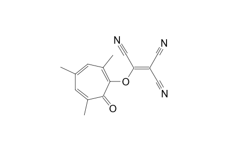(2,4,6-TRIMETHYL-7-OXO-1,3,5-CYCLOHEPTATRIEN-1-YLOXY)-ETHENE-TRICARBONITRILE