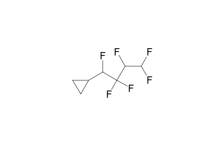 1-Cyclopropyl-1,2,2,3,4,4-hexafluorobutane
