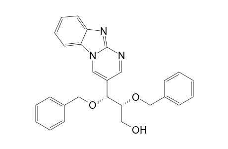 (2R,3R)-2,3-bis(phenylmethoxy)-3-(3-pyrimido[1,2-a]benzimidazolyl)-1-propanol