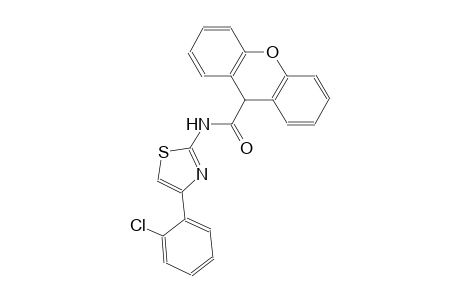 N-[4-(2-chlorophenyl)-1,3-thiazol-2-yl]-9H-xanthene-9-carboxamide