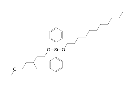 Silane, diphenyl(5-methoxy-3-methylpentyloxy)undecyloxy-