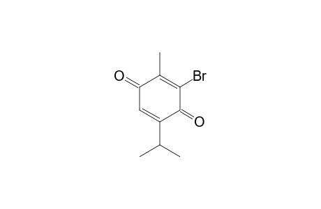 6-bromo-p-mentha-3,6-diene-2,5-dione