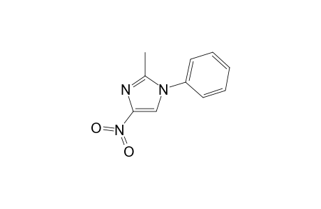 1H-Imidazole, 2-methyl-4-nitro-1-phenyl-