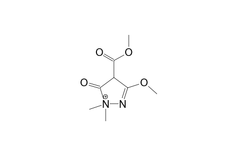 4,5-DIHYDRO-3-METHOXY-4-(METHOXYCARBONYL)-1,1-DIMETHYL-5-OXO-1H-PYRAZOLO-1-IUM-4-IDE