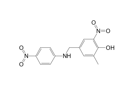 6-Nitrol-4-(4-nitrophenylaminomethyl)-o-cresol
