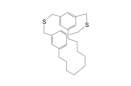 syn-17,26-Dithia[9.3.3](1,3,5)benzophane