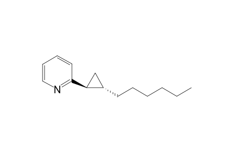 1-Hexyl-2-(2'-pyridyl)cyclopropane