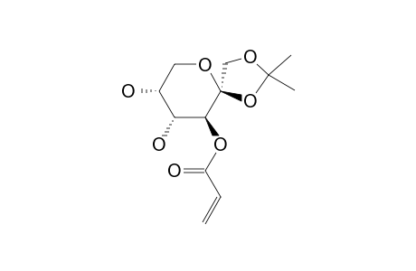 3-O-ACRYLOYL-1,2-O-ISOPROPYLIDENE-BETA-D-FRUCTOPYRANOSE