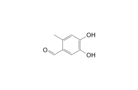 2-methyl-4,5-bis(oxidanyl)benzaldehyde