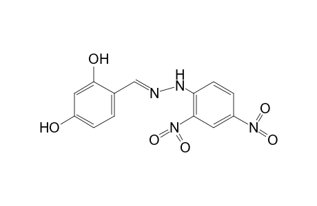 B-RESORCYLALDEHYDE, 2,4-DINITRO- PHENYLHYDRAZONE