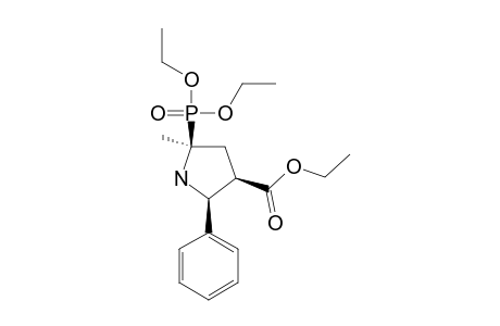 2-METHYL-CIS,CIS-2-DIETHYLPHOSPHONO-4-CARBETHOXY-5-PHENYL-PYRROLIDINE