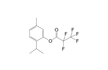 2-Isopropyl-5-methylphenyl 2,2,3,3,3-pentafluoropropanoate