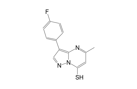 pyrazolo[1,5-a]pyrimidine-7-thiol, 3-(4-fluorophenyl)-5-methyl-