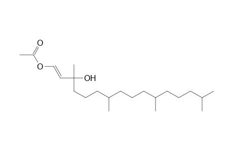 (e)-3-hydroxy-3,7,11,15-tetramethyl-1-hexadecenyl acetate