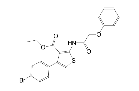 ethyl 4-(4-bromophenyl)-2-[(phenoxyacetyl)amino]-3-thiophenecarboxylate